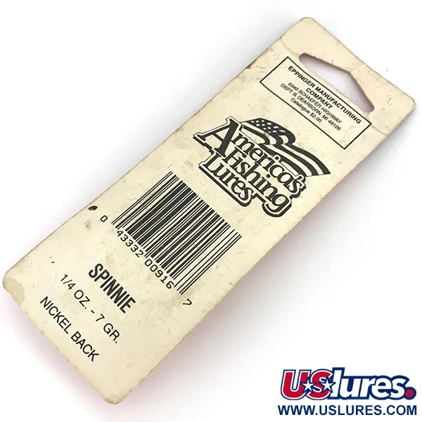 Eppinger Dardevle Spinnie Blinker, Rot/Weiß, 7g, Vintage, #7747