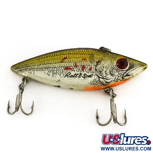 Cotton Cordell TH Spot Lipless Crankbait, Silber-Olive, 14g, #7752