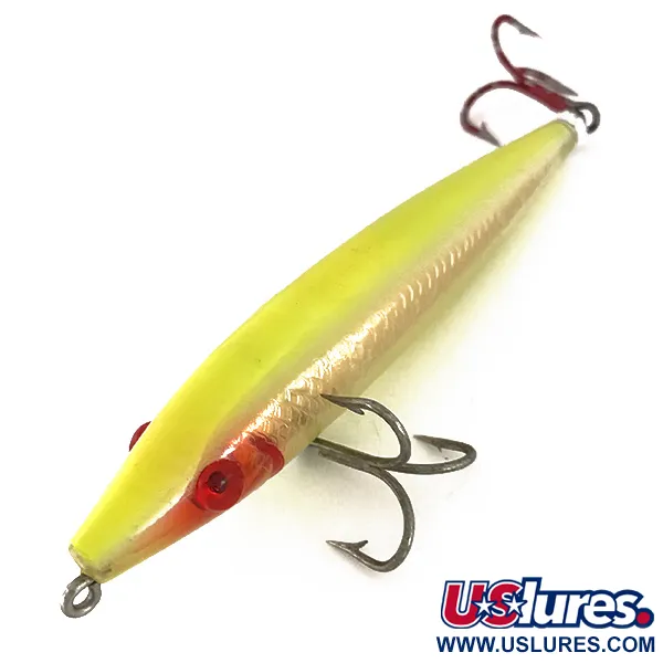 L&S Bait Company MirrOlure Bass-master 7M21 Stickbait, Gelb, 11g, #7767