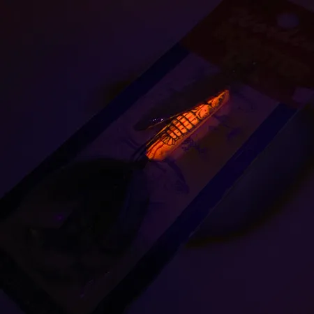 Worden’s Original Rooster Tail UV Spinner, Gold/Rot, 12g, Feder, #7772