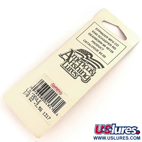 Eppinger Dardevle Lildevle Blinker, Five of Diamonds, 3,5g, #7774