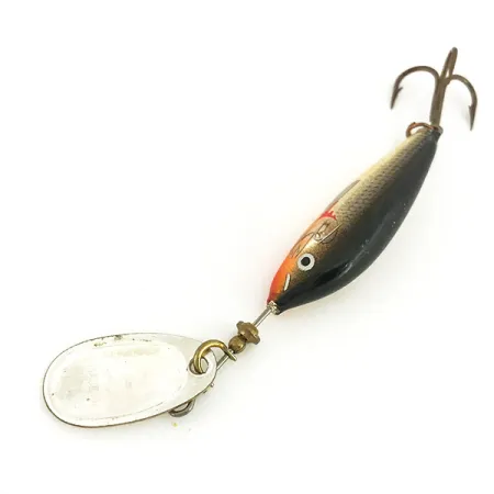 Blue Fox Vibrax Minnow Spin 1 Spinner, Silber, 4g, Hybrid-Köder, #7813