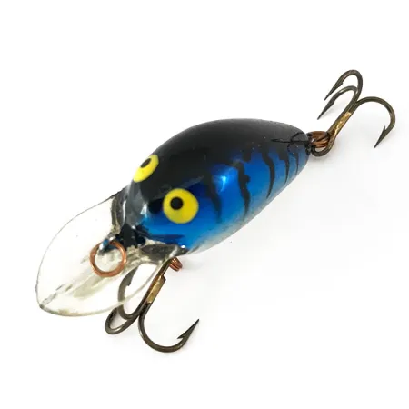 BOMBER FAT A B03F Crankbait, Blau Metallic, 2g, Schwimmend, #7826