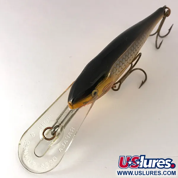 Rapala Shad Rap Deep Runner 09 Tiefläufer, Gold, 15g, Balsa, #7831