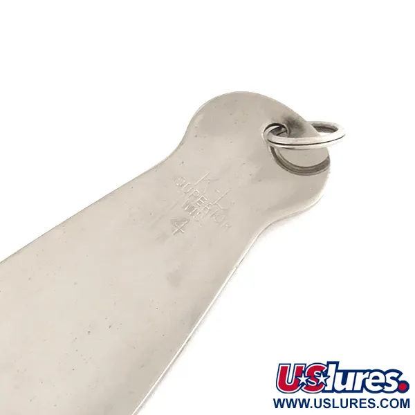 K-B Bait K-B Spoon 4 Blinker, Nickel, 50g, Hechtköder, #7849
