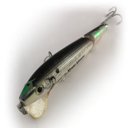 Rebel Floater Mystic Minnow Gliederwobbler, Silber/Weiß, 8g, #7882
