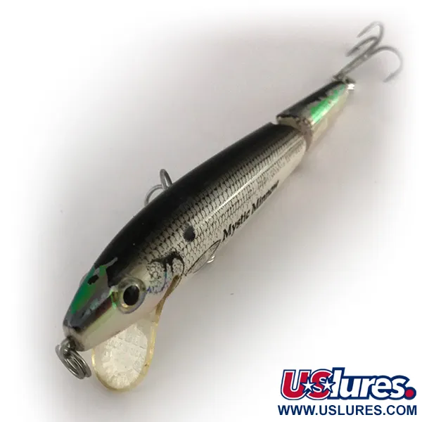 Rebel Floater Mystic Minnow Gliederwobbler, Silber/Weiß, 8g, #7882