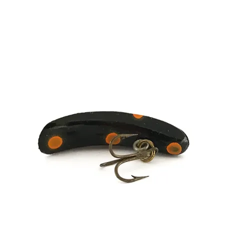 Yakima Bait FlatFish F4 Wobbler, Schwarz / Orange, 1,4g, Langsam, #7895
