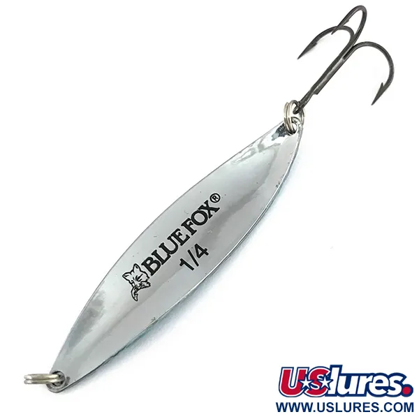 BLUE FOX Matrixx Spoon Blinker, Blau/Nickel, 7g, Schuppenmuster, #7901