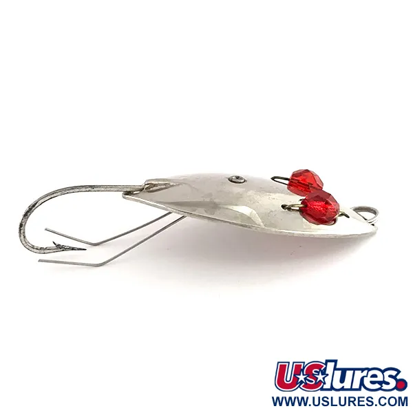 Eppinger Weedless Red Eye Junior Blinker, Nickel / Rot, 12g, Krautschutz, #7904