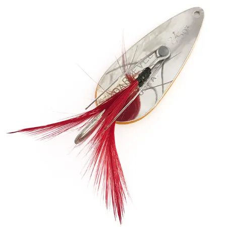 Eppinger Weedless Dardevle Imp Blinker, Orange/Nickel, 11g, krautlos, #7906