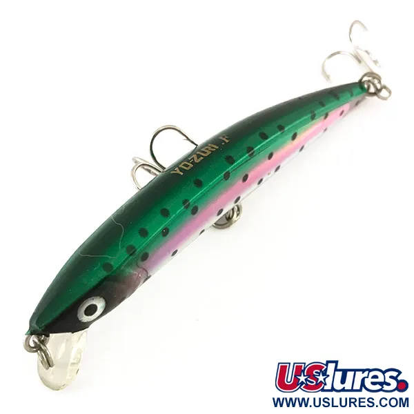 Yo-Zuri Crystal Minnow (F) Wobbler, NM, 7.5g, Holografisch, #7909