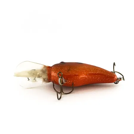 Strike King 4XD Tieflauf-Crankbait, Gold-Orange, 10g, Rasseln, #7913