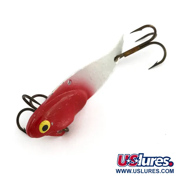 Bullet Bait Bullet Blade, Rot / Weiß, 10g, Zink-Blade-Bait, #7935