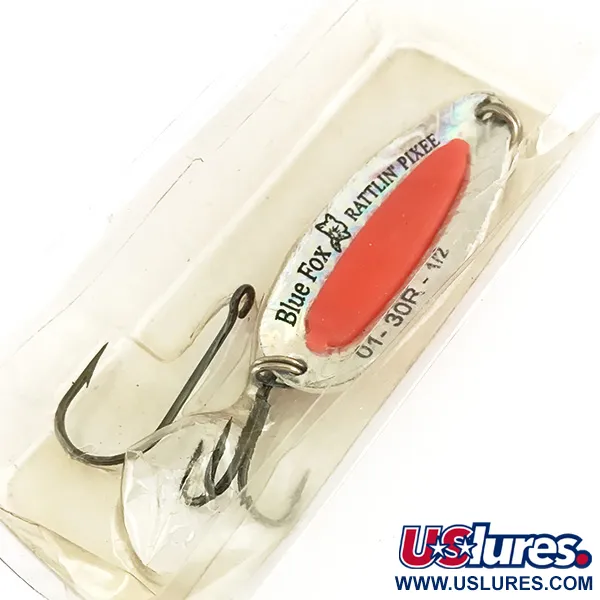 Blue Fox Rattlin Pixee Blinker, Pink/Regenbogen, 14g, Ei-Einsatz, #7942