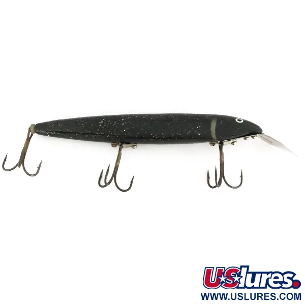 Suick Muskie Cisco Kid Tiefläufer, Schwarz, 35g, Metallschaufel, #7945