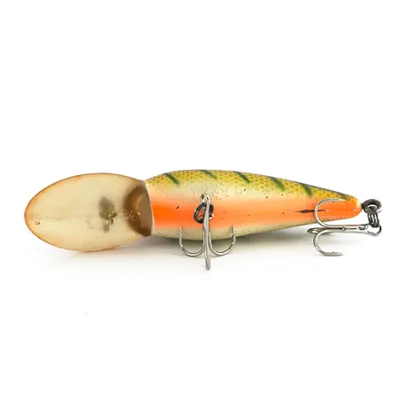 Bomber Model 7A Wobbler, Grün-Gold-Orange, 14g, Rasselsystem, #7949