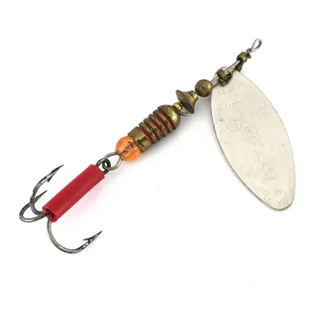 Mepps Aglia Long 2 Spinner, Silber, 7.4g, Weidenblatt-Blatt, #7977