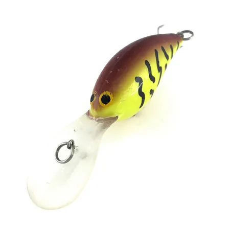 Norman Deep Little N Crankbait, Yellow Tiger, 14g, Tiefläufer, #7985
