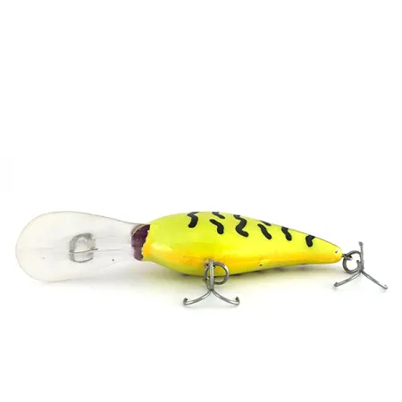 Norman Deep Little N Crankbait, Yellow Tiger, 14g, Tiefläufer, #7985