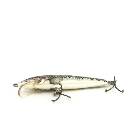 Rapala Original Floater F7 Wobbler, Silver Green, 4g, Balsa, #7989