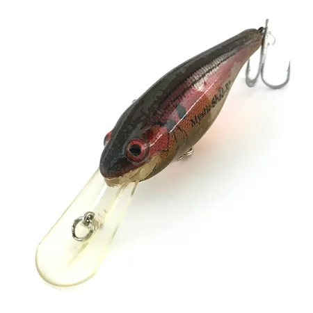 Rebel Mystic Shad R Wobbler, Dunkelrot / Gold, 9g, Suspending, #7992