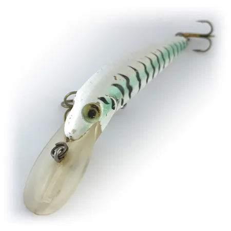 Producers Barramundi Mauler Tiefläufer, White/Black/Green, 8g, #8010