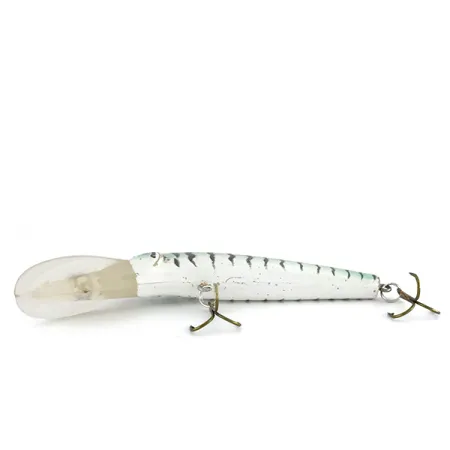 Producers Barramundi Mauler Tiefläufer, White/Black/Green, 8g, #8010