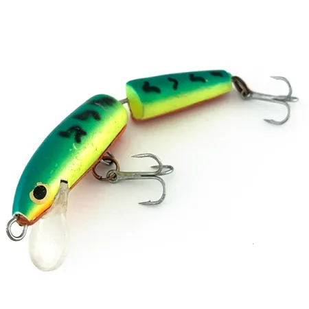 Rapala Jointed J-7 UV Wobbler, Fire Tiger, 4g, UV-aktiv, #8011