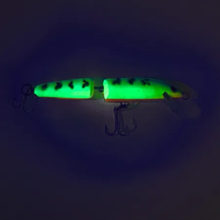 Rapala Jointed J-7 UV Wobbler, Fire Tiger, 4g, UV-aktiv, #8011
