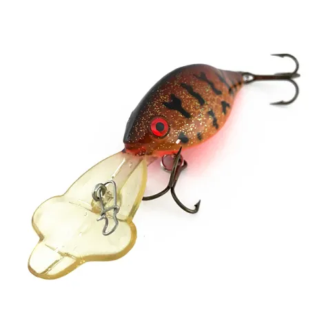 Luhr Jensen Hot Lips Express UV Wobbler, Brown Brown Tiger, 12g, #8032