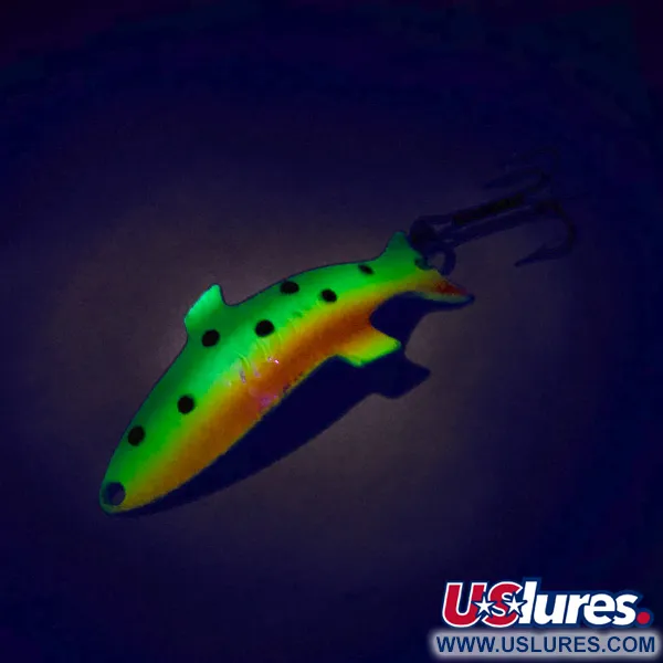 Acme Phoebe UV Blinker, Fire Tiger, 5.5g, UV-reaktiv, #8041