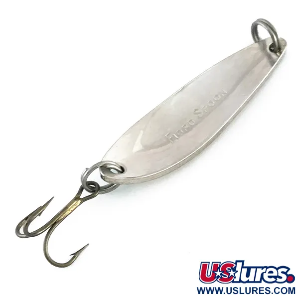 Acme Fiord Spoon Blinker, Nickel / Grün, 7g, Vintage, #8044