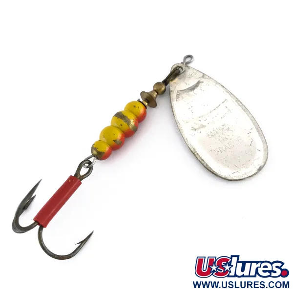 Mepps Aglia 5 Spinner, Schwarz/Weiß/Silber, 14g, #8045