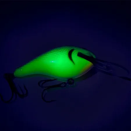 Renegade Little Diver Crankbait, Chartreuse, 11g, Jelutong-Holz, #8051