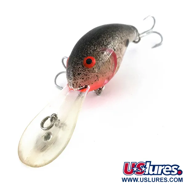 Bandit 100 Crankbait, Silber-Grau, 7g, Rasselsystem, #8052