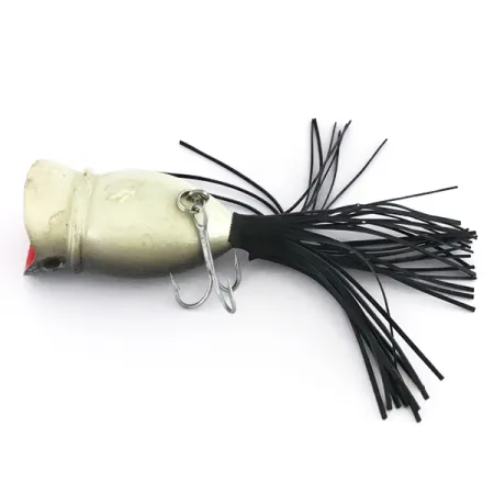 Producers 8054 Popper, Schwarz / Rot, 8g, Gummifransen, #8054