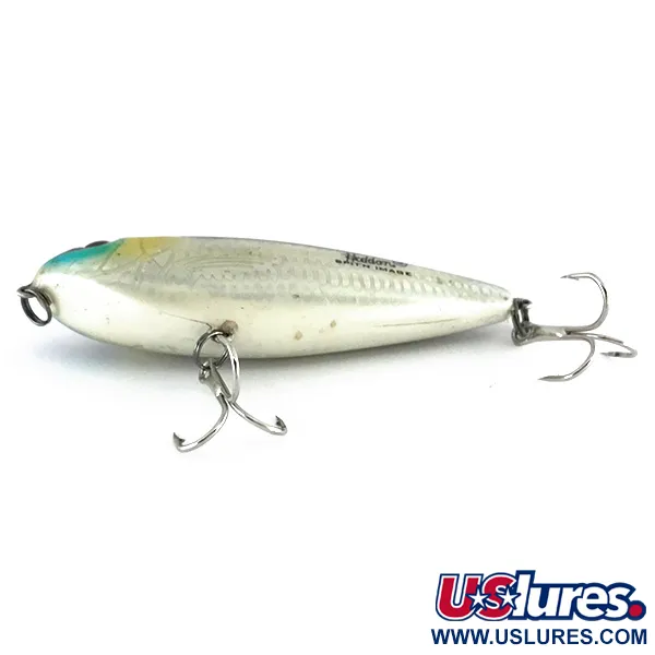 Heddon Excalibur SPIT'N IMAGE Topwater, Silber, 10g, Rassel, #8055