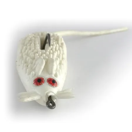 Strike King King Rat Oberflächenköder, Weiß, 14g, Krautschutz, #8065