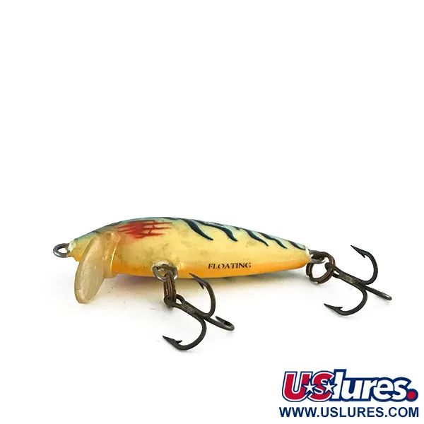 Rapala Original Floater F4 Wobbler, Fire Tiger, 2g, Balsaholz, #8073