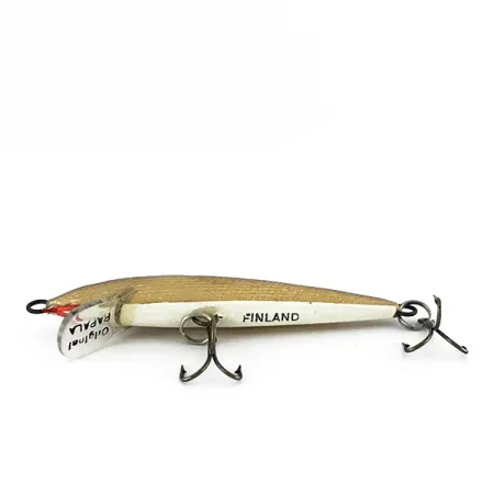 Rapala Original Floater F7 Wobbler, G (Gold), 4g, Balsaholz, #8075