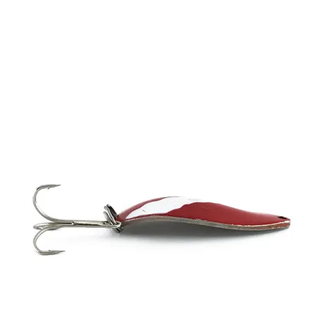 Little Cleo (Hula Girl) Blinker, Rot / Weiß / Nickel, 18g, #8089