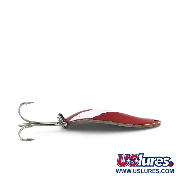 Little Cleo (Hula Girl) Blinker, Rot / Weiß / Nickel, 18g, #8089