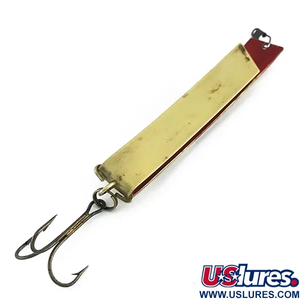 Luhr Jensen Super-Duper 516 Blinker, Messing / Rot, 18g, #8096