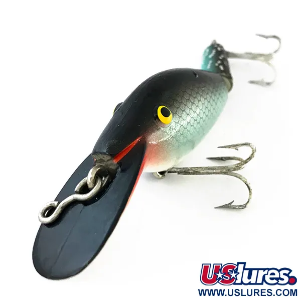 Eppinger Sparkle Tail Wobbler, Grau/Hellblau/Rot, 10g, Glitzerschwanz, #8108