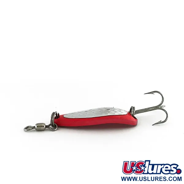 Luhr Jensen Krocodile UV Blinker, Red/Rainbow, 9g, UV-Finish, #8116