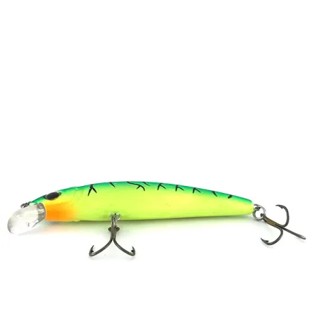 Cotton Cordell 3.5 Minnow Wobbler, Green Tiger, 7g, UV-aktiv, #8127