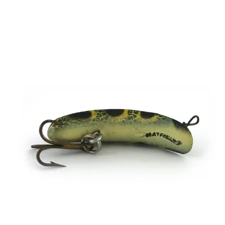 Yakima Bait FlatFish F4 Schleppköder, Frog, 1.4g, Helin-Form, #8133