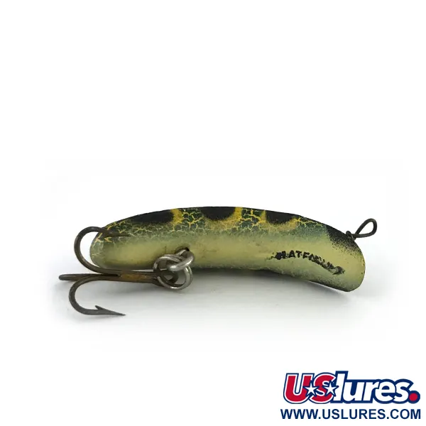 Yakima Bait FlatFish F4 Schleppköder, Frog, 1.4g, Helin-Form, #8133