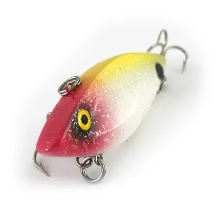 Cotton Cordell Super Spot Crankbait, Gelb/Weiß/Rot, 5.5g, #8137